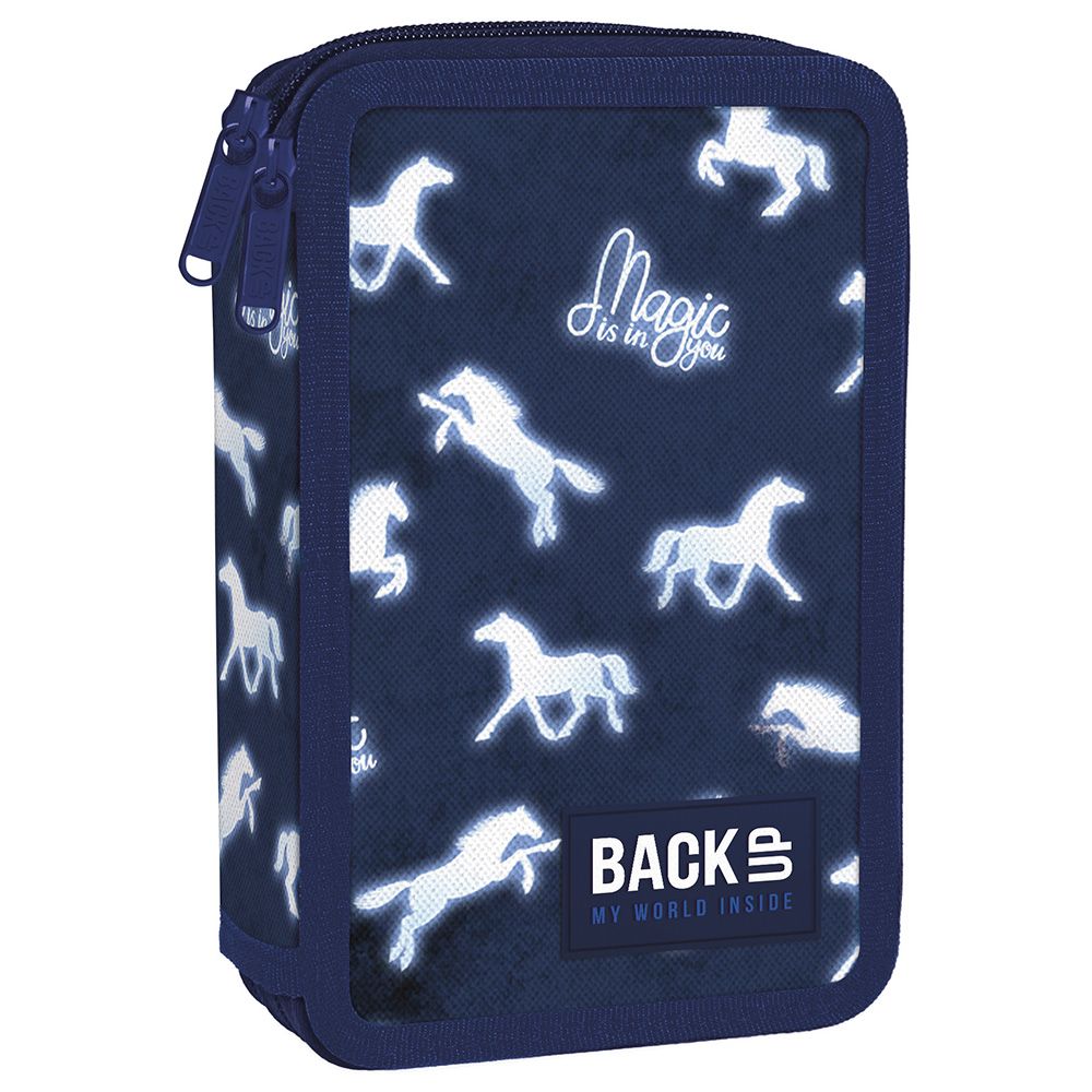 BACKUP, Ученически несесер Magic Horse, с 2 ципа