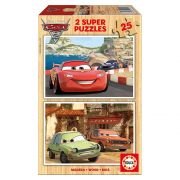 Маккуин и приятели, 2 дървени пъзела х 25 части