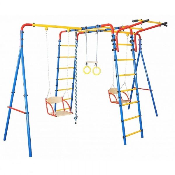 Toy, Спортен комплекс за деца с две люлки