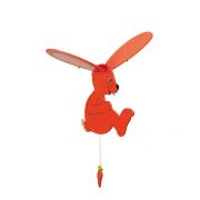 Висяща декорация за детска стая, Заек с морков