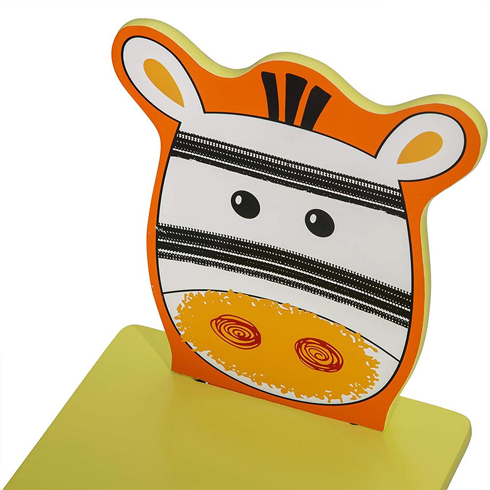 Детска Маса с 2 Столчета, Комплект от Дърво - SAFARI