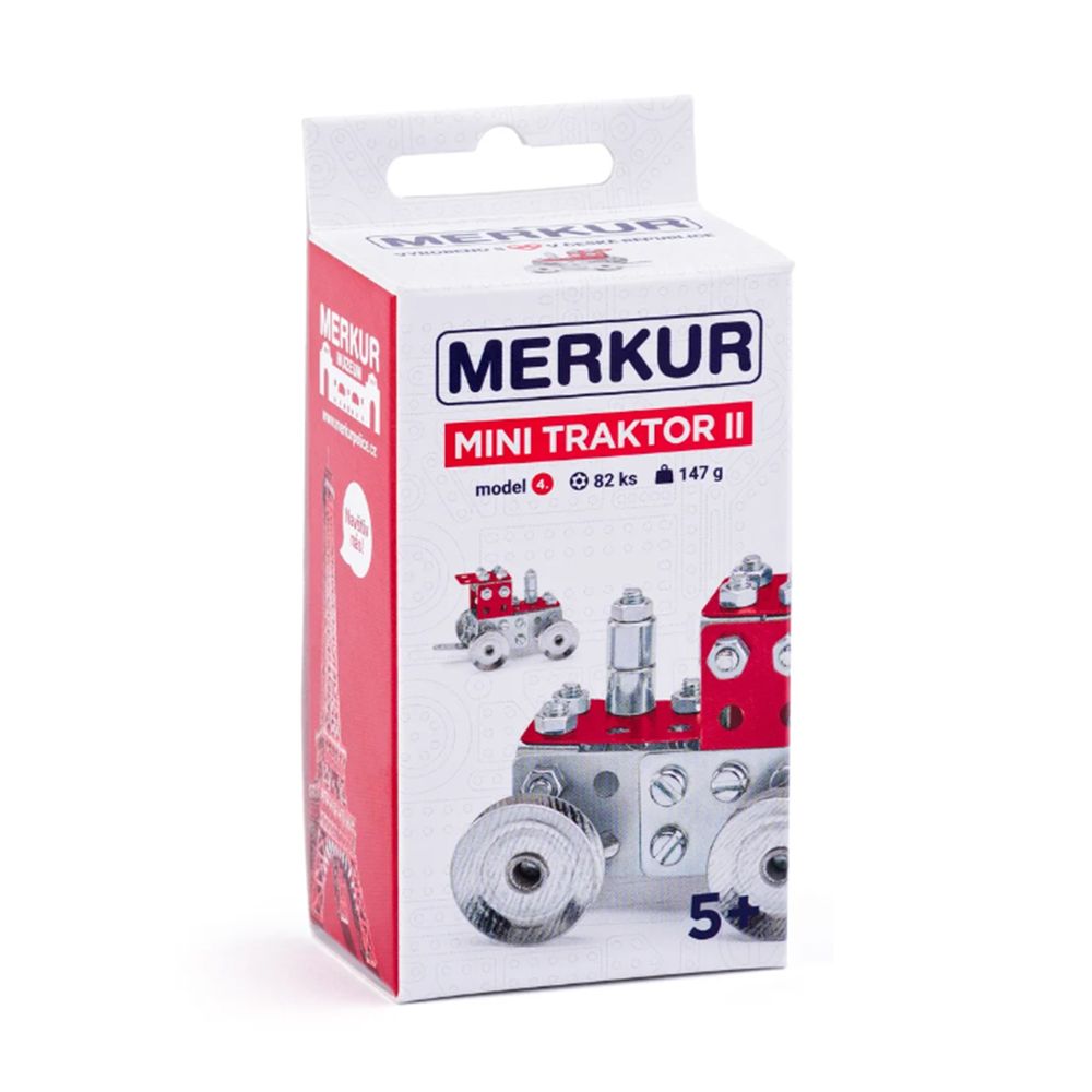 Merkur, Метален конструктор, Merkur Mini 54, Трактор, 82 части