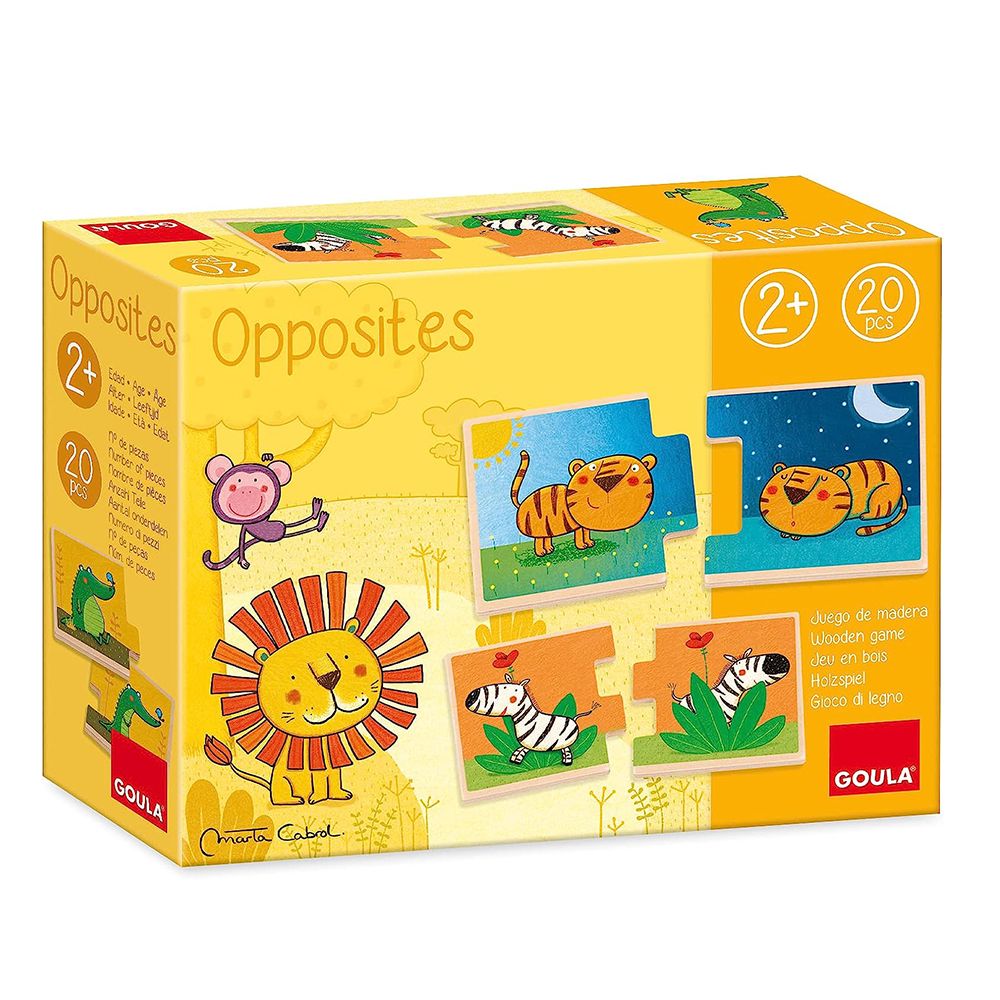 Goula, Дървен пъзел с противоположности, Лео, Кралят на джунглата