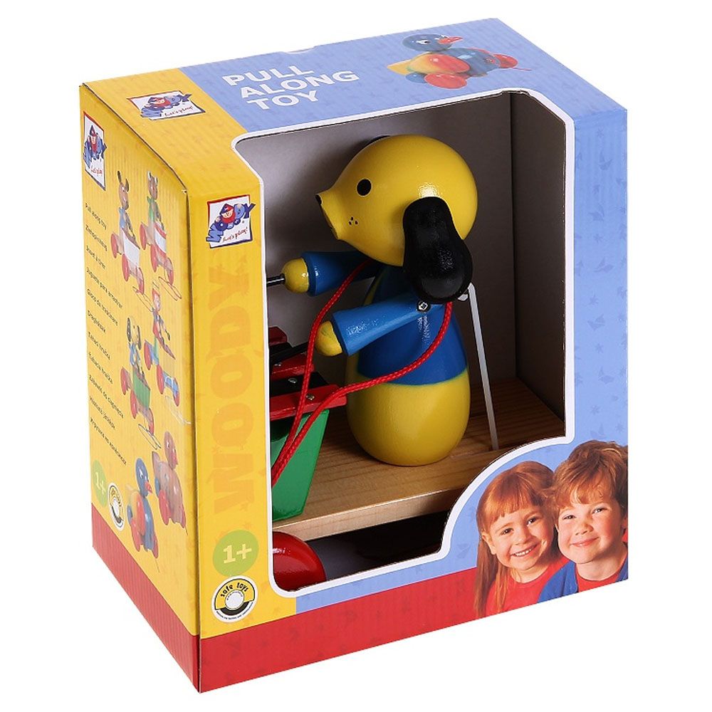 Играчка за дърпане, Куче с ксилофон