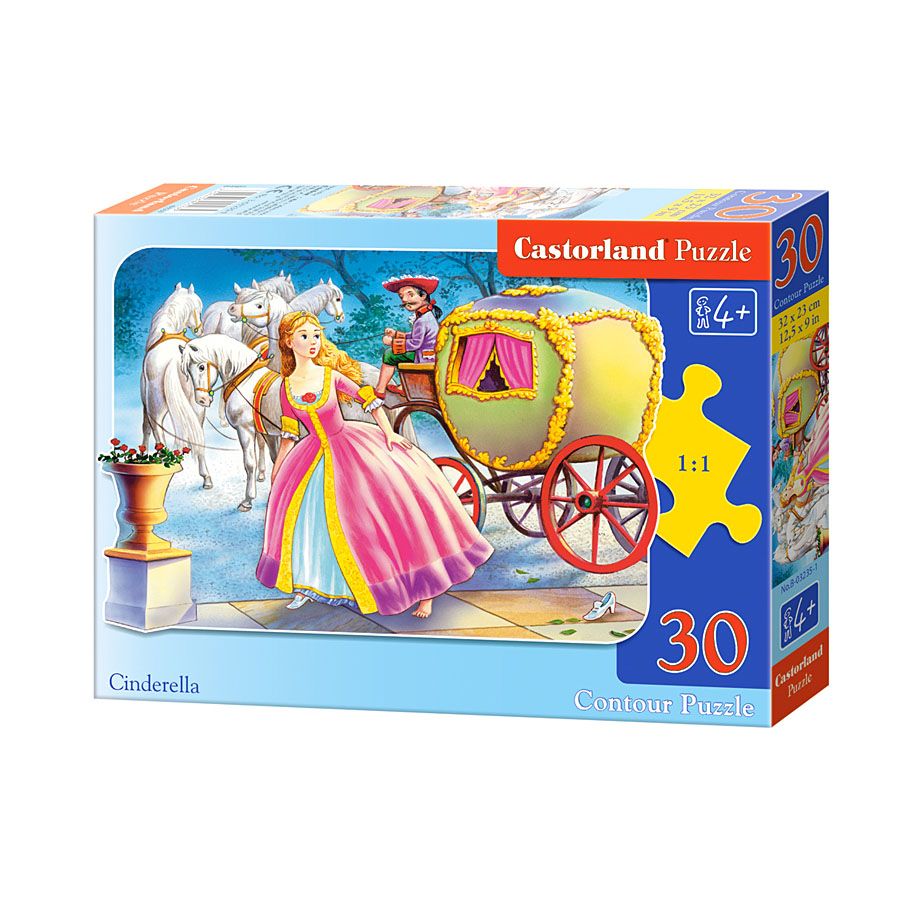 Castorland, Пепеляшка, пъзел 30 части