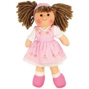 Роуз, мека бебешка кукла, 28 см