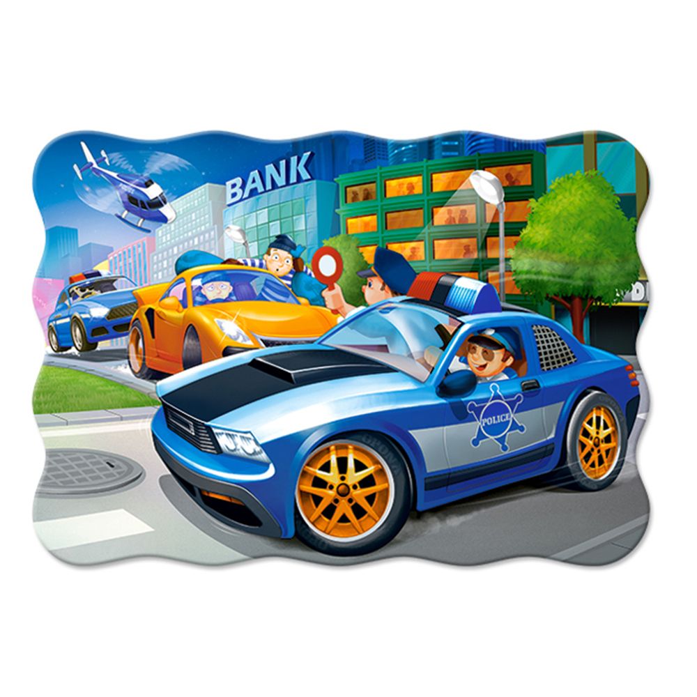 Полицейско преследване, пъзел 30 части