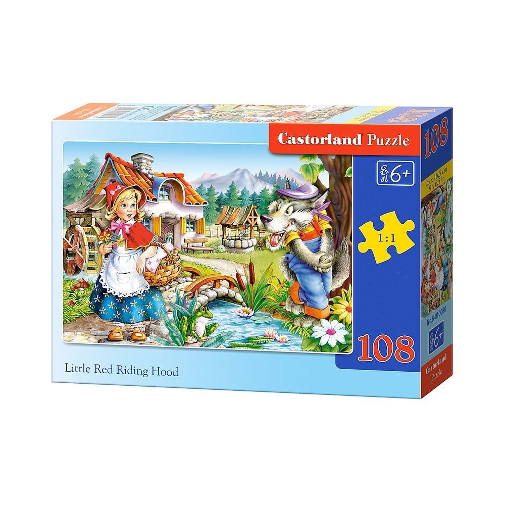Castorland, Червената шапчица, пъзел 108 чаcти