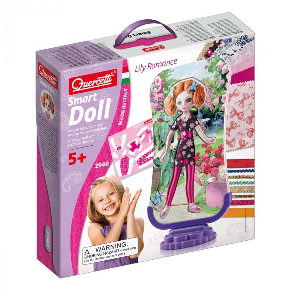 Quercetti, Модно момиче SMART DOLL - Лили