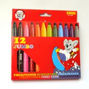 Флумастери Джъмбо, 12 броя