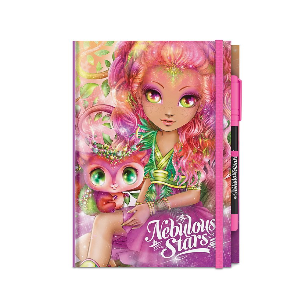 Луксозен тефтер с черни страници, Звездни принцеси, асортимент
