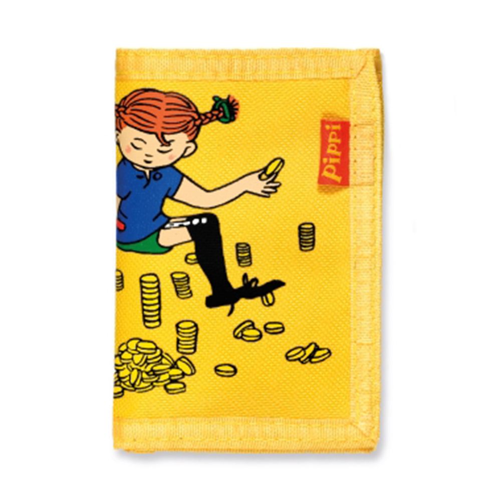 Micki PIPPI, Детско портмоне, Пипи Дългото чорапче, жълт