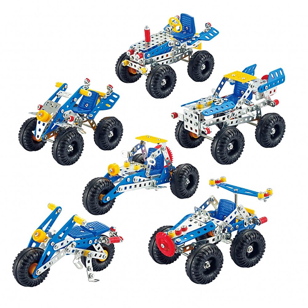 Tronico, Метален конструктор, Превозни средства 6 в 1