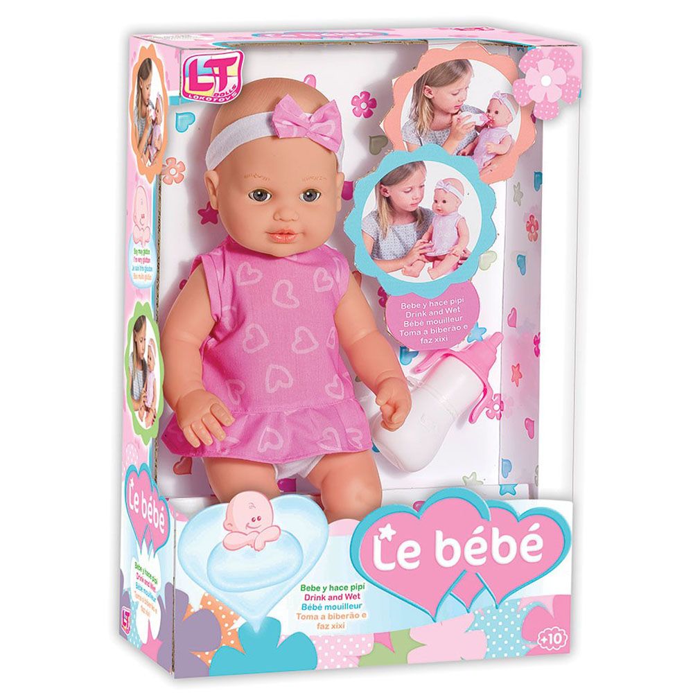 L, Пишкащо бебе-кукла, Le Bebe, 3 см