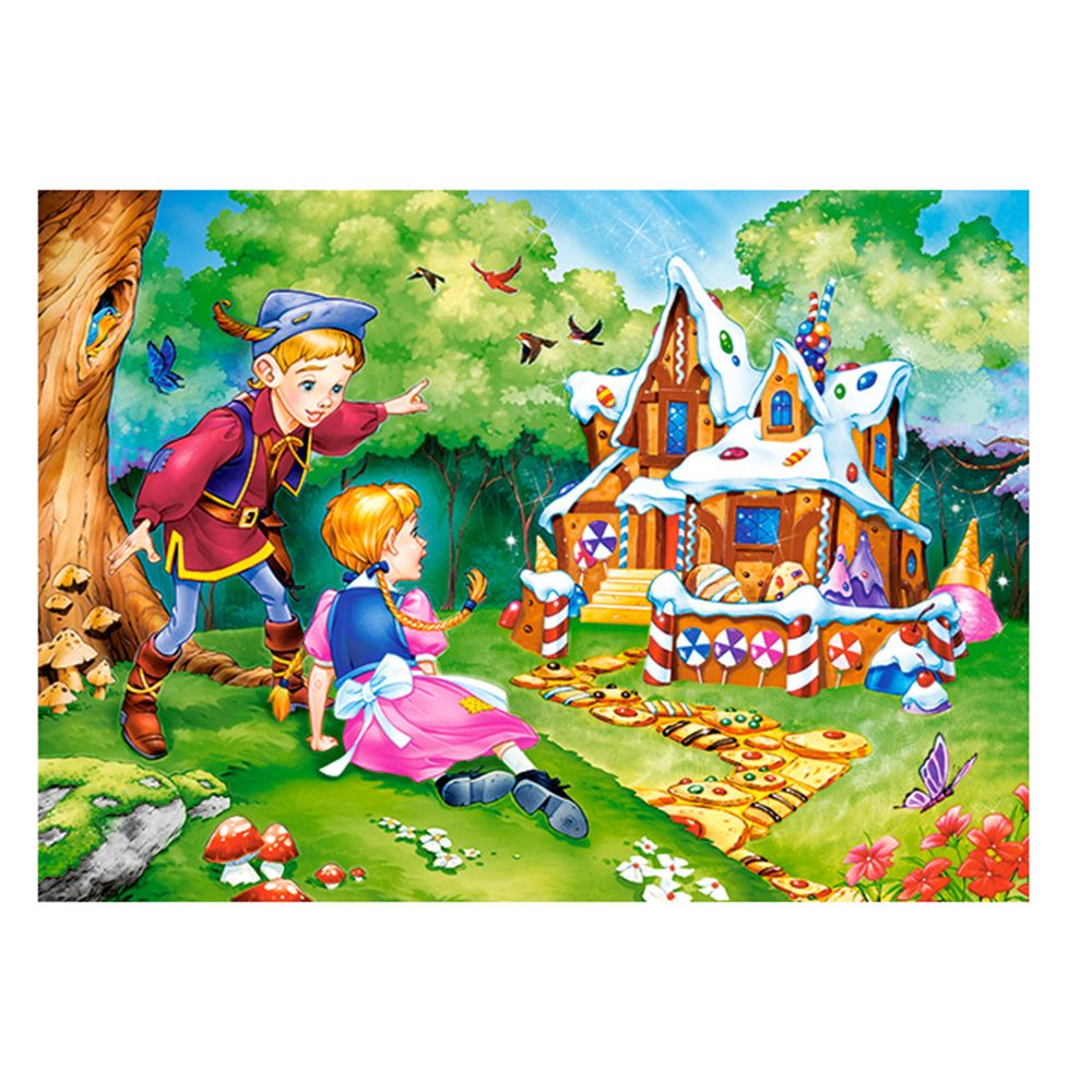 Хензел и Гретел, пъзел 60 части