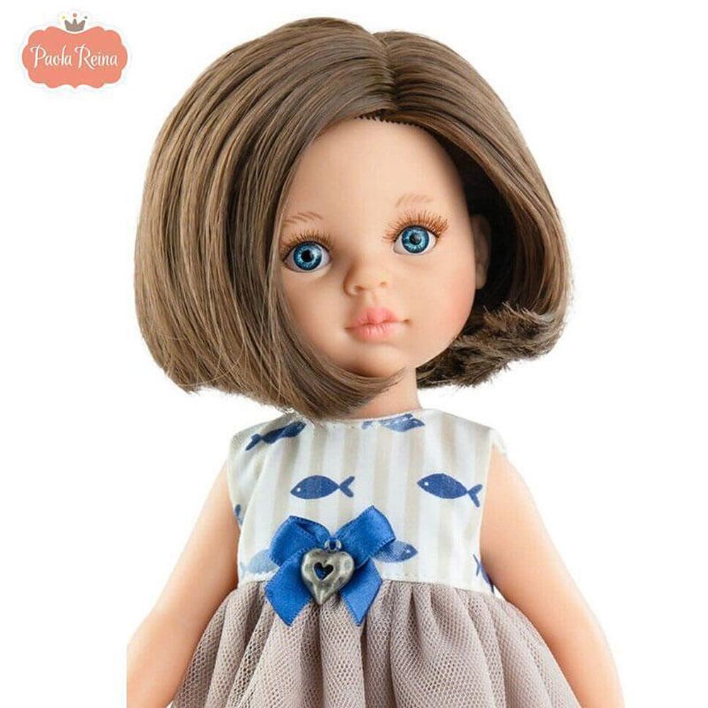 Кукла Мари, с рокля с рибки, 32 см
