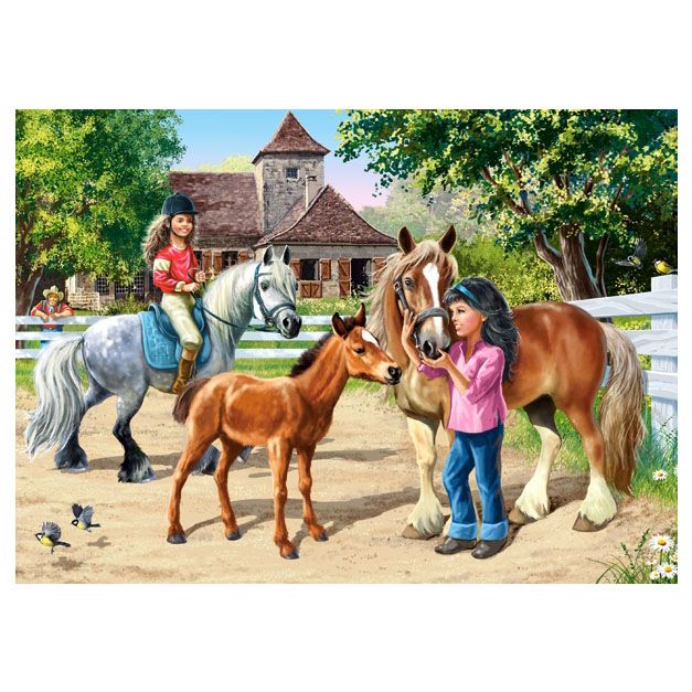Конюшна, пъзел 70 чаcти