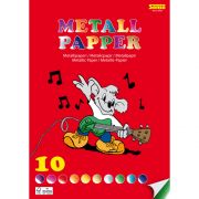 Металик хартия, A4, 10 цвята