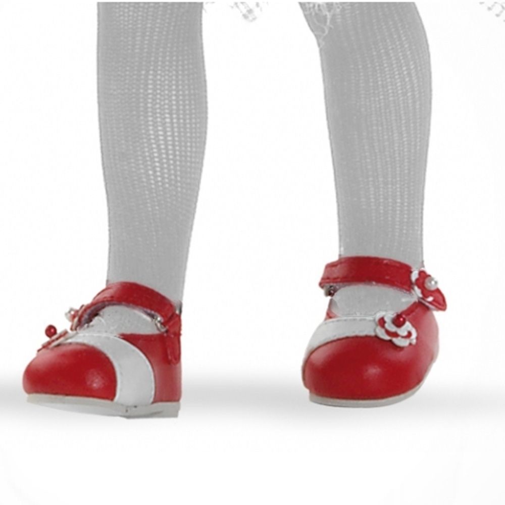 Дрехи и аксесоари за кукла, Обувки за кукла 32 см, червени
