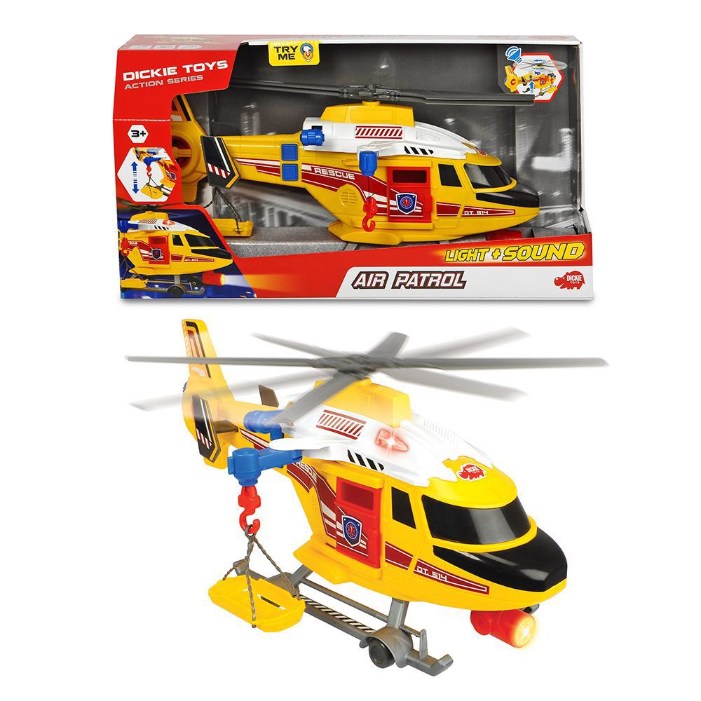 Dickie toys, Спасителен хеликоптер, със звук и светлина