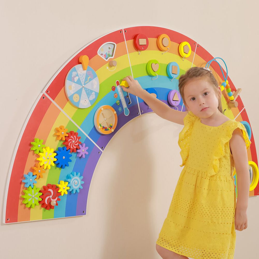 Образователна стена с активности, Дъга