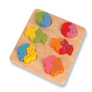 Дървен пъзел, Съчетай формите