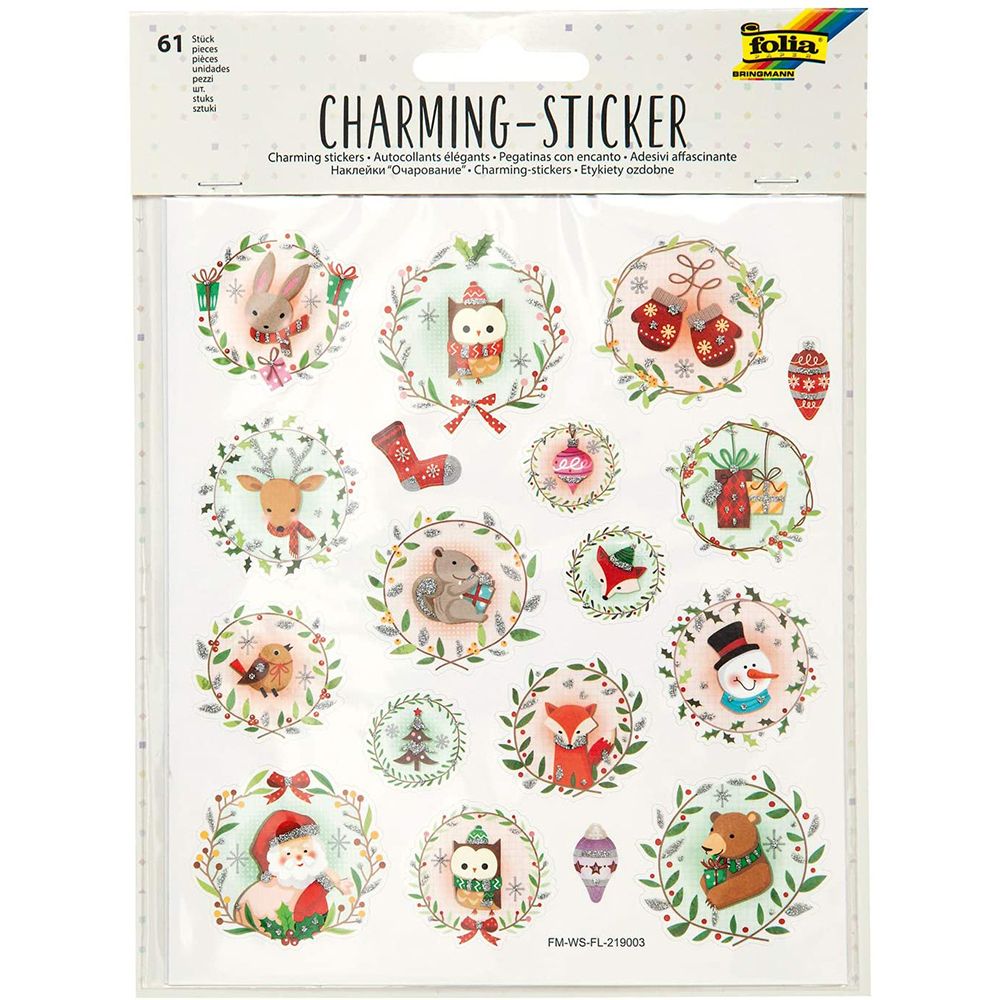 Folia Bringmann, Стикери, Коледа, 61 бр.