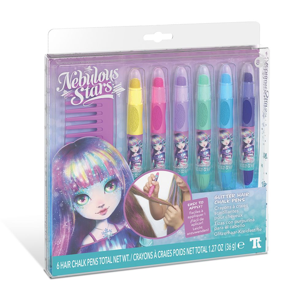 Nebulous Stars, Блестящи тебешири за коса за звездни прически