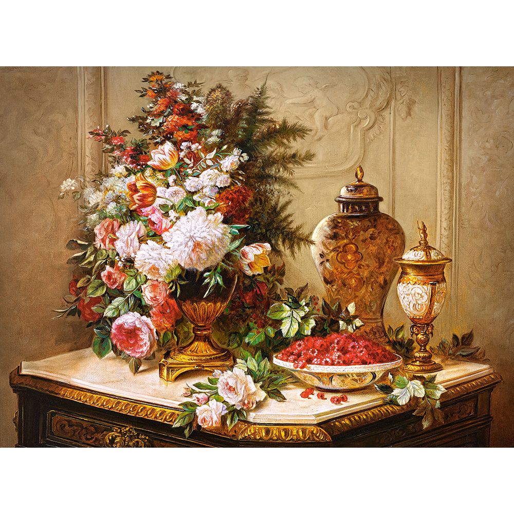 Лалета и други цветя, пъзел 3000 части