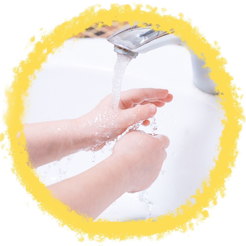 Миещи се пастели с дръжки за най-малките, Бебето Ру, 12 цвята