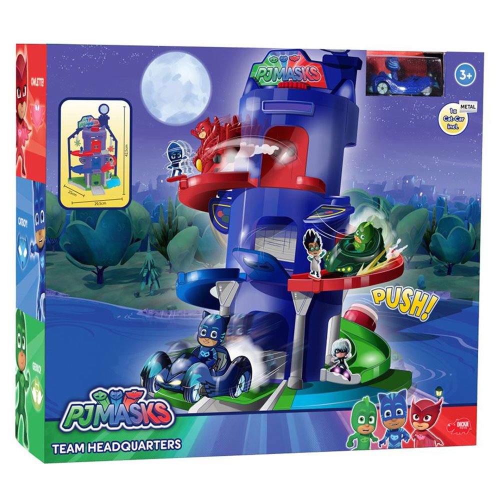 Dickie toys, Детски комплект, Базата на PJ Masks