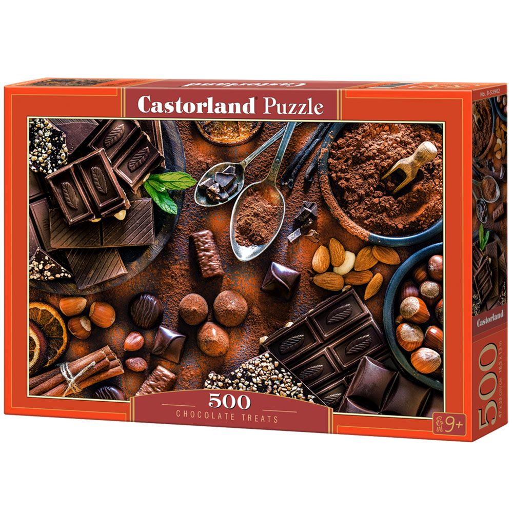 Castorland, Шоколадови лакомства, пъзел 500 части