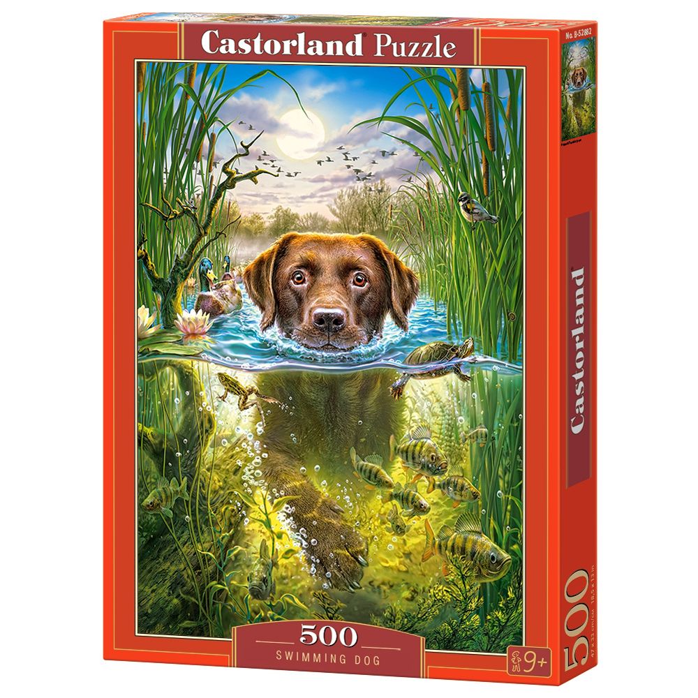 Castorland, Плуващо куче, пъзел 500 части