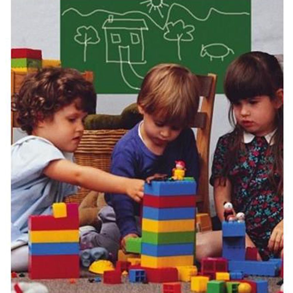 Самозалепваща се зелена дъска, фолио,  2оо х 50 см