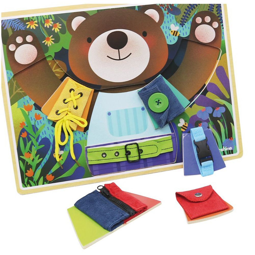 Активна дъска за основни умения, Облечи мечето