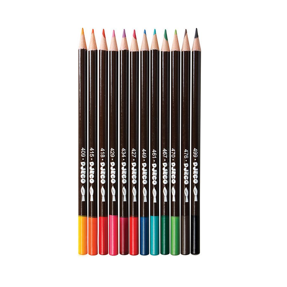 Акварелни моливи, Класически цветове