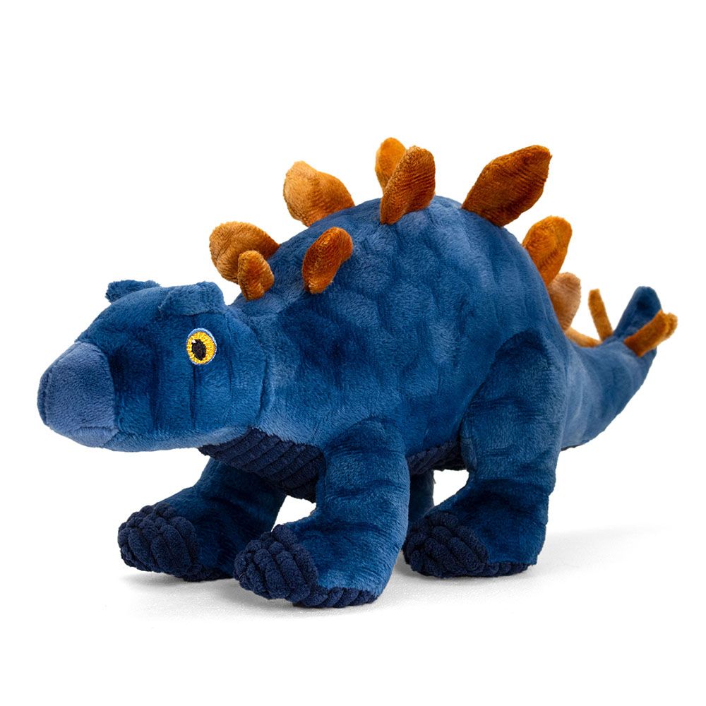 Keeleco, Динозавър Стегозавър, плюшена играчка, 26 см, Keel Toys