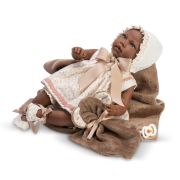 Кукла-бебе, мулатка, Лара, 46 см.