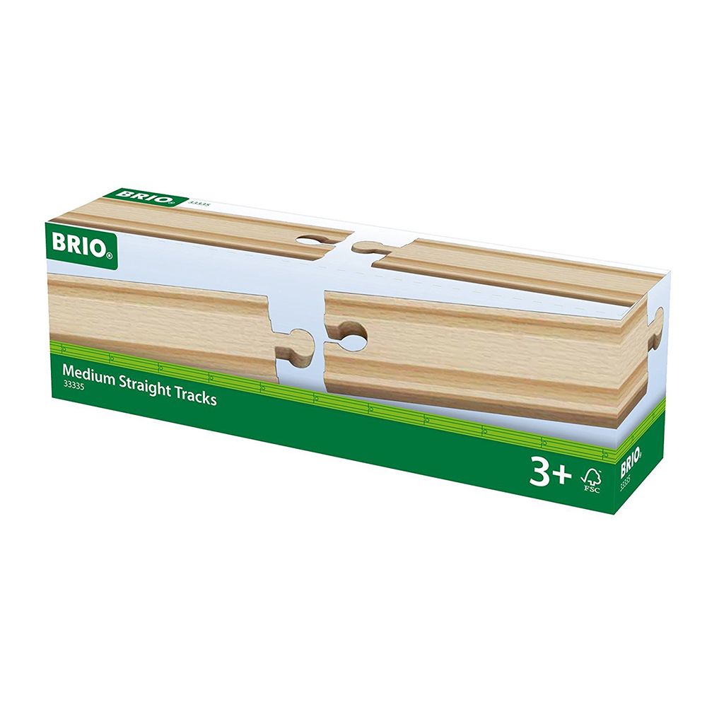 Ресли за дървено влакче, прави, средни