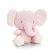 Бебешко слонче, розово, 15 см
