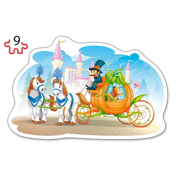 Пепеляшка, два пъзела 9 и 15 части