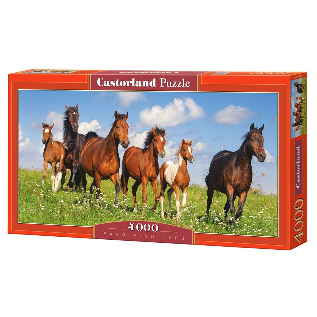 Castorland, Коне, пъзел 4000 части