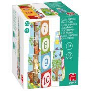 Кула от картонени кубчета, 10 броя