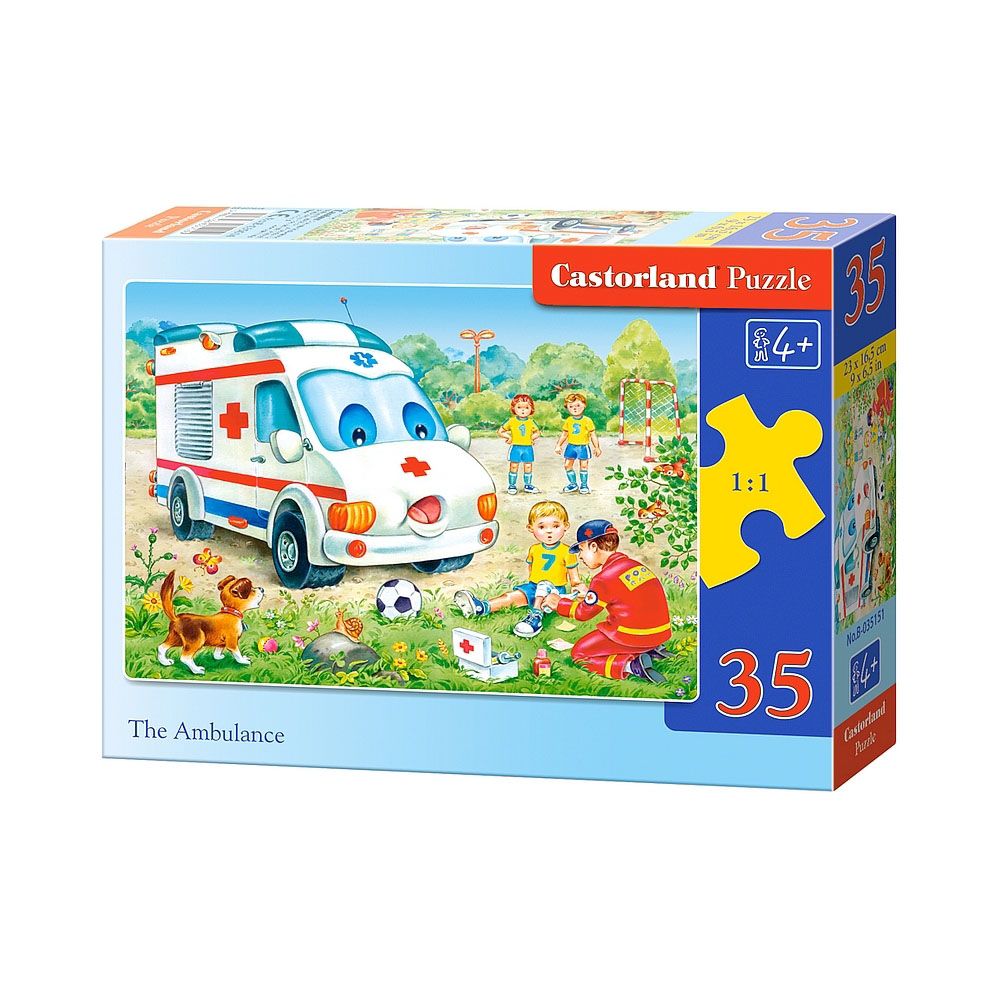 Castorland, Линейка, пъзел 35 части