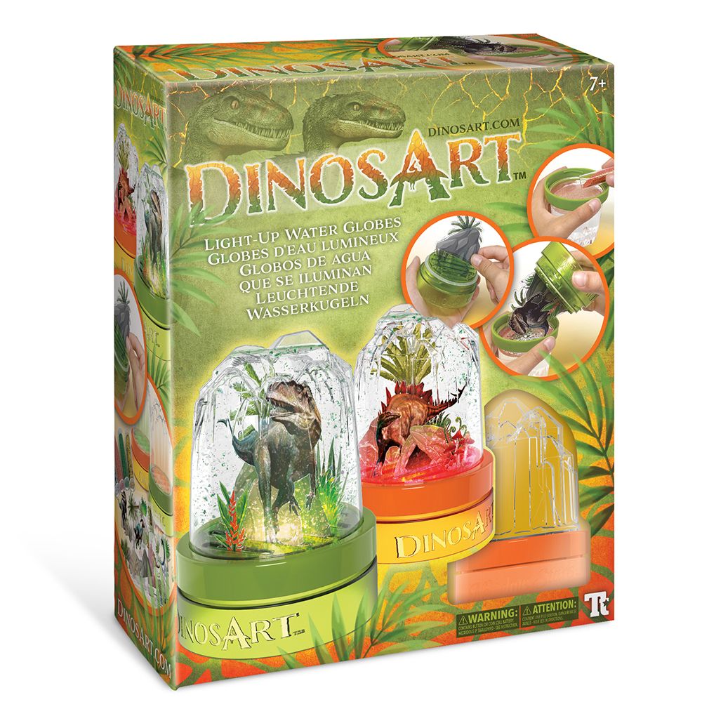 DinosArt, Направи си сам светещи водни глобуси, Динозавър