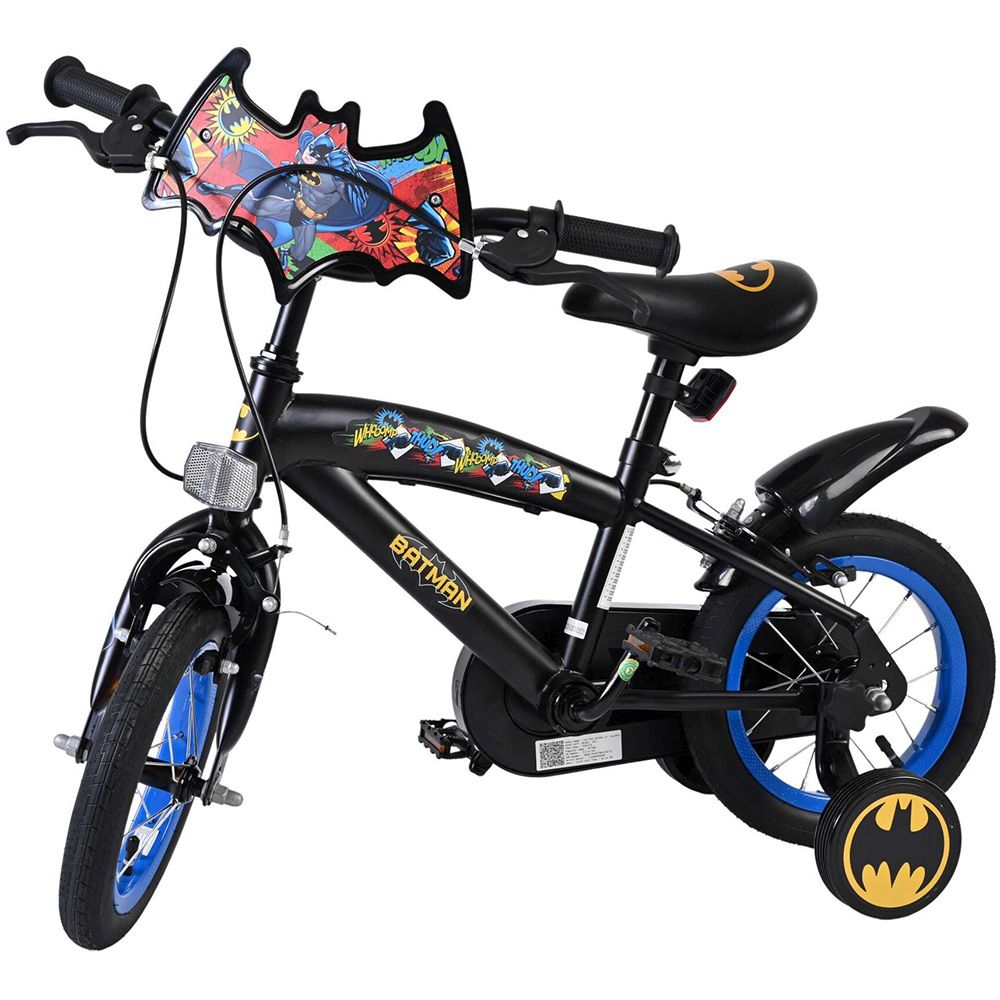 Детски велосипед с помощни колела, Батман,12 инча