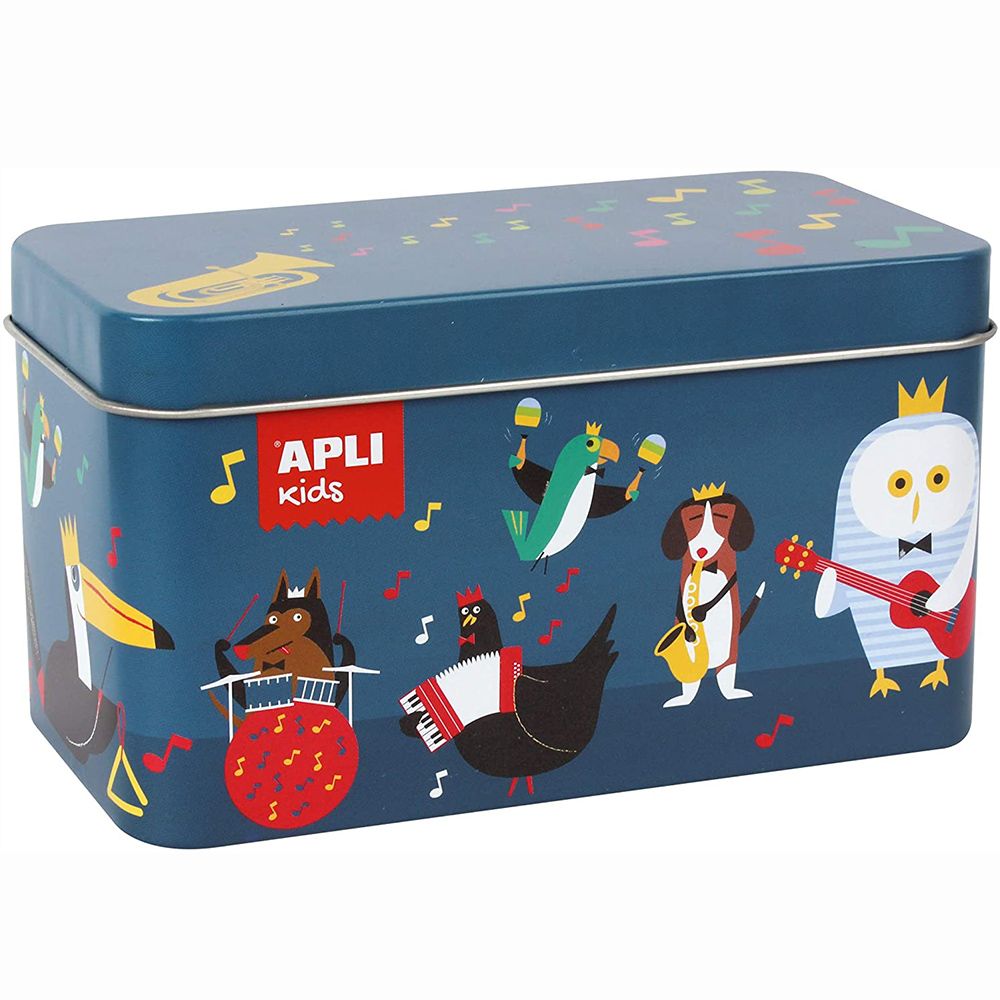 Apli kids, Образователен пъзел, Музикални инструменти, 24 елемента