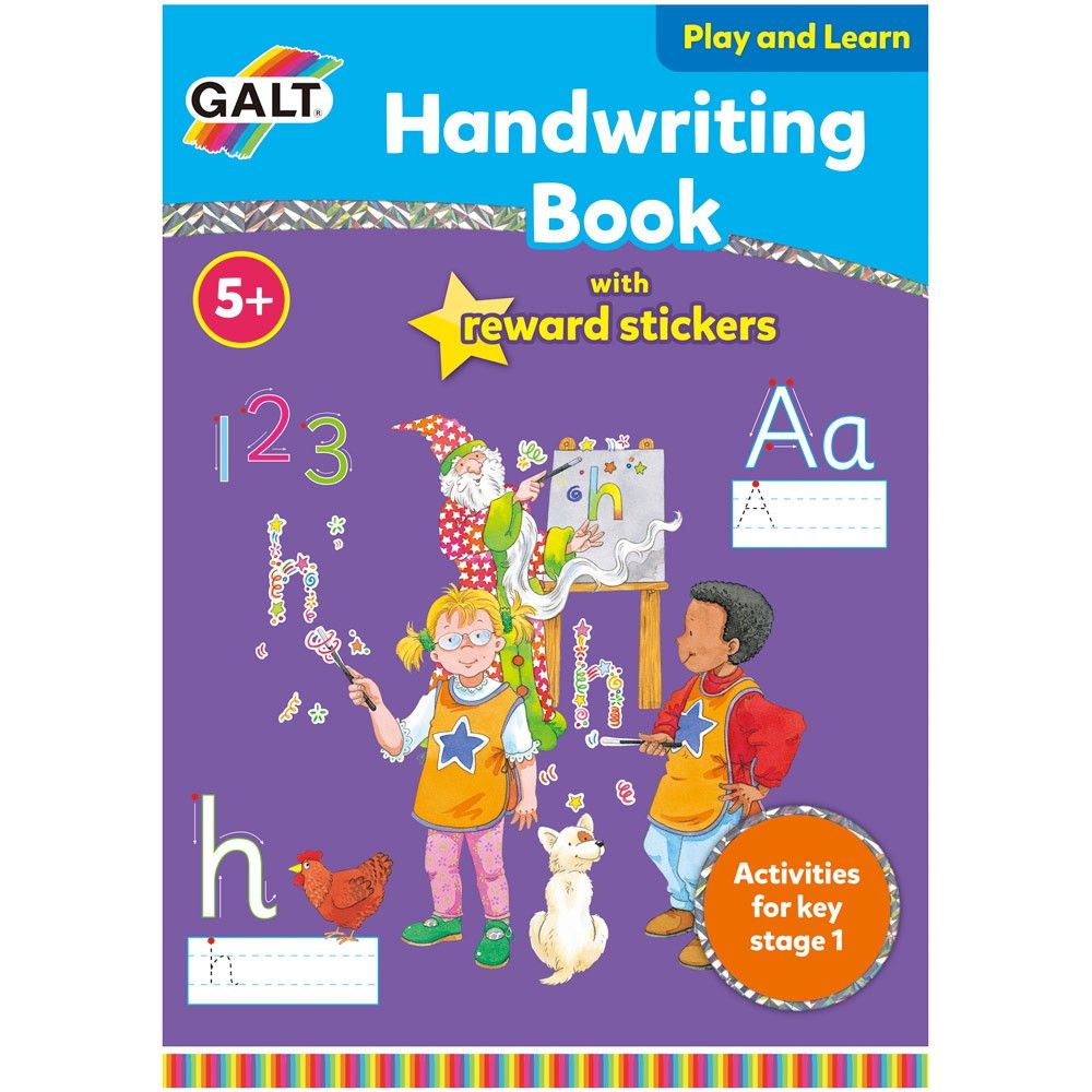 Galt Toys, Обучаваща книжка, Ръкописно писане на английски език