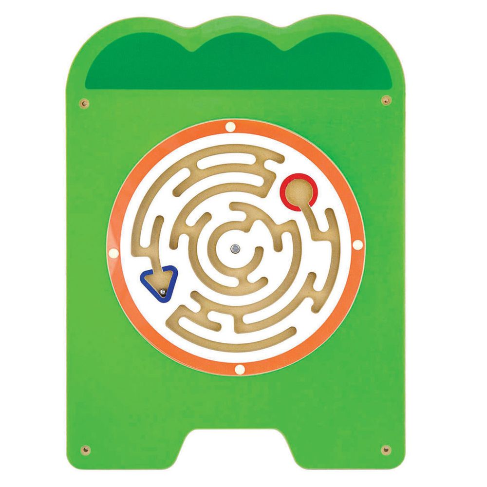 Голяма дървена стена с активности, Крокодил