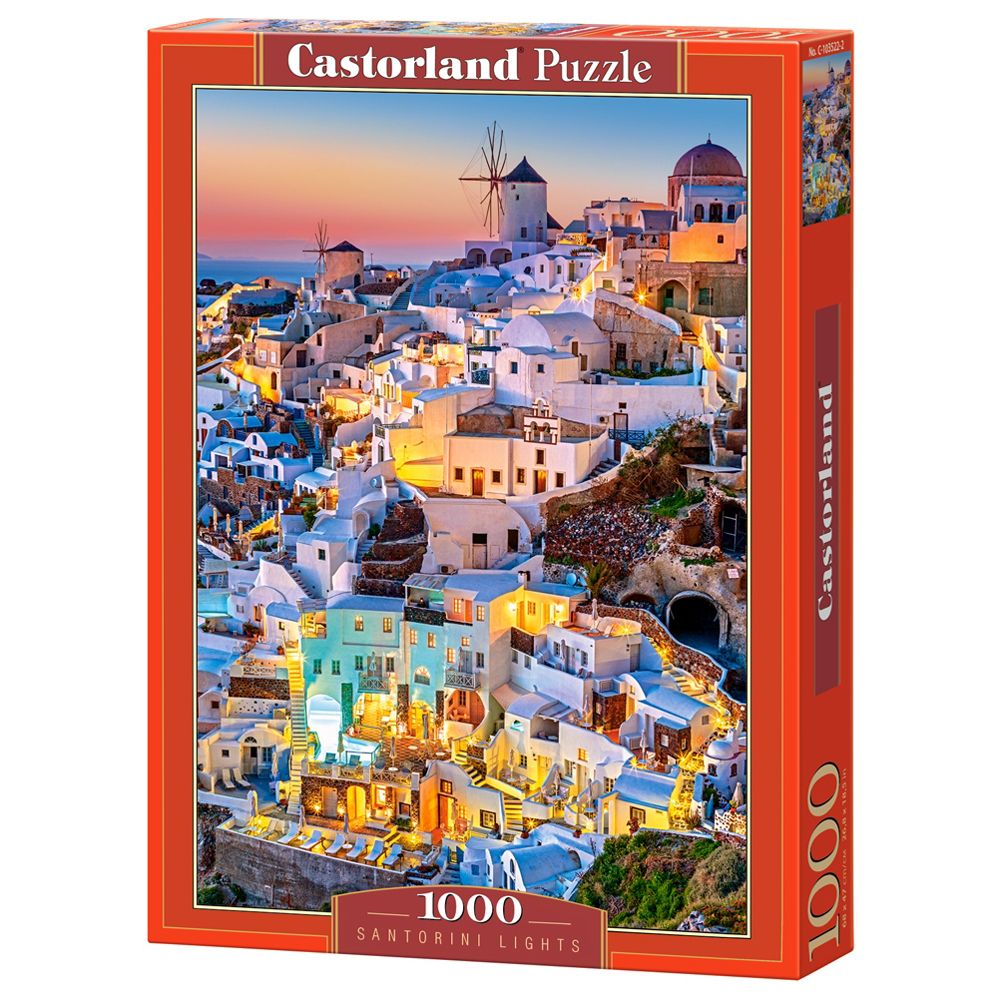 Castorland, Светлините на Санторини, пъзел 1000 части